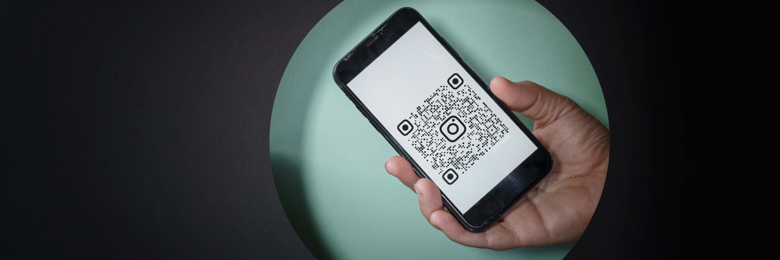 Telefono con Qrcode 