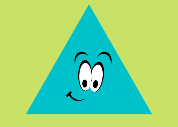 Triangolo che sorride