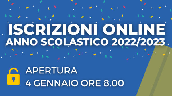 Locandina iscrizione scuola