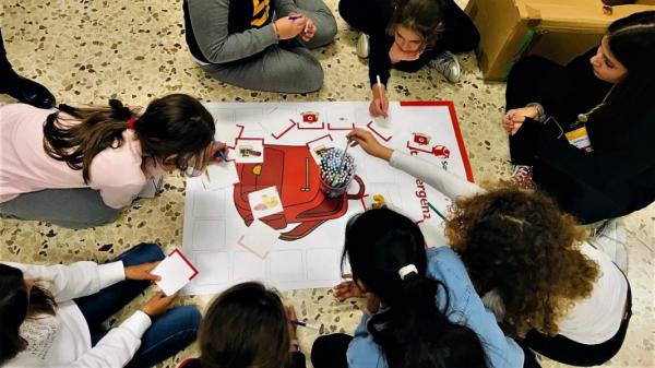 Bambini protezione civile